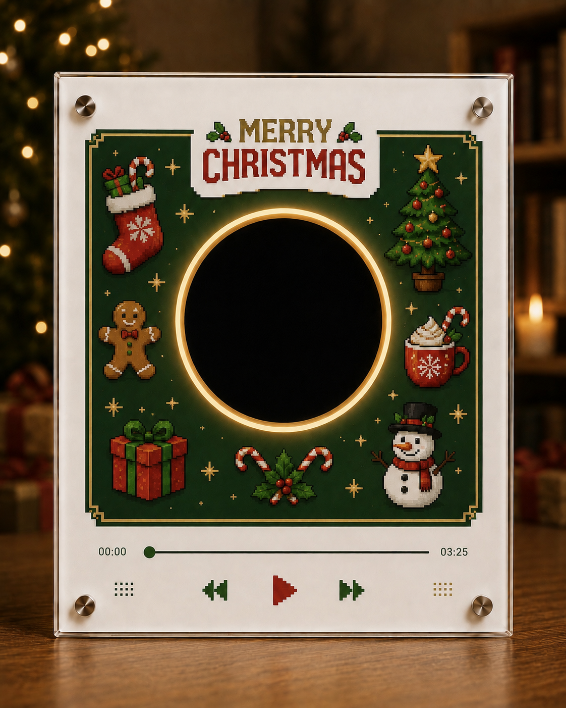 Christmas Vinyl Frame