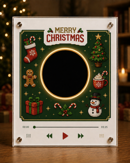 Christmas Vinyl Frame